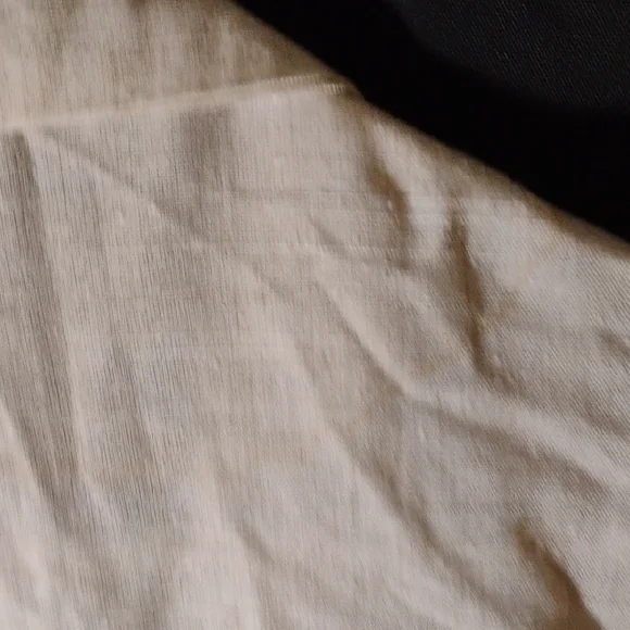 Vintage Cream Sleeveless Button-Up Linen Vest - Picture 9 of 10